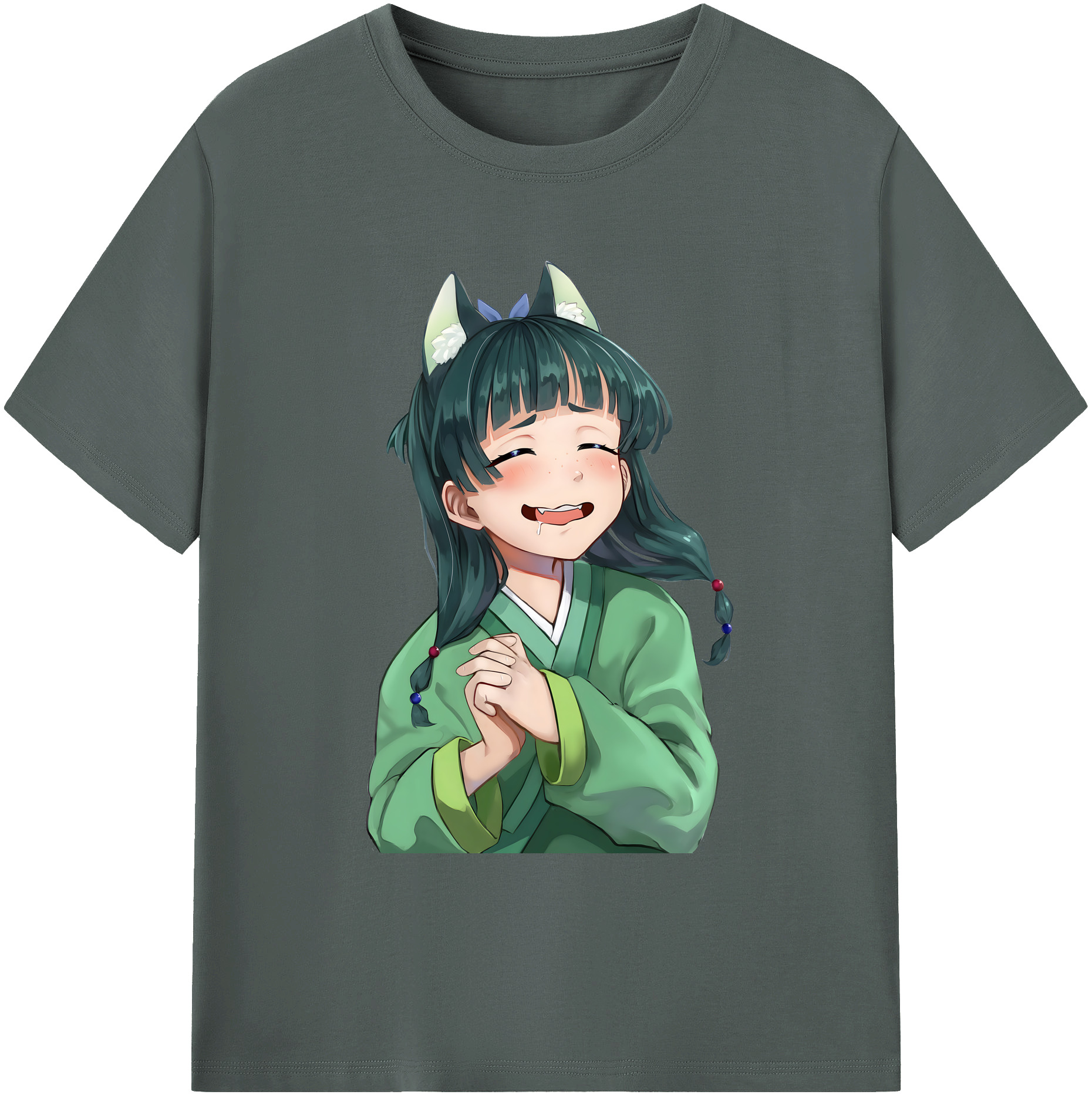 （画像用） 薬屋のひとりごと The Apothecary Diaries 綿100％ メンズ半袖Tシャツ｜肌触りやわらか＆通気性